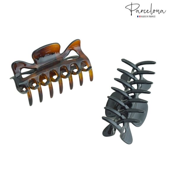 French Celluloid Hair Claw 3\